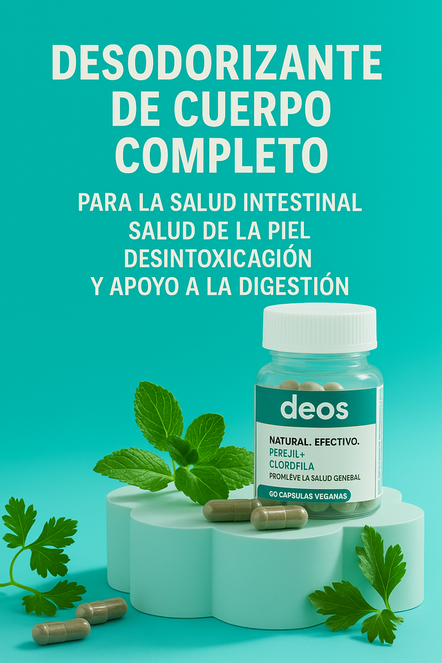 DEOS Suplemento desodorante interno